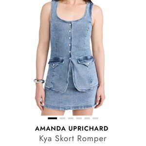 Amanda Uprichard Kya Skort Romper XS